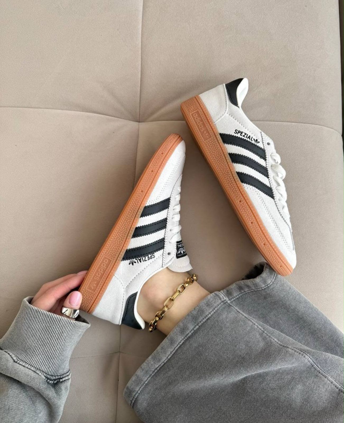 Adidas Handball Spezial White Gum